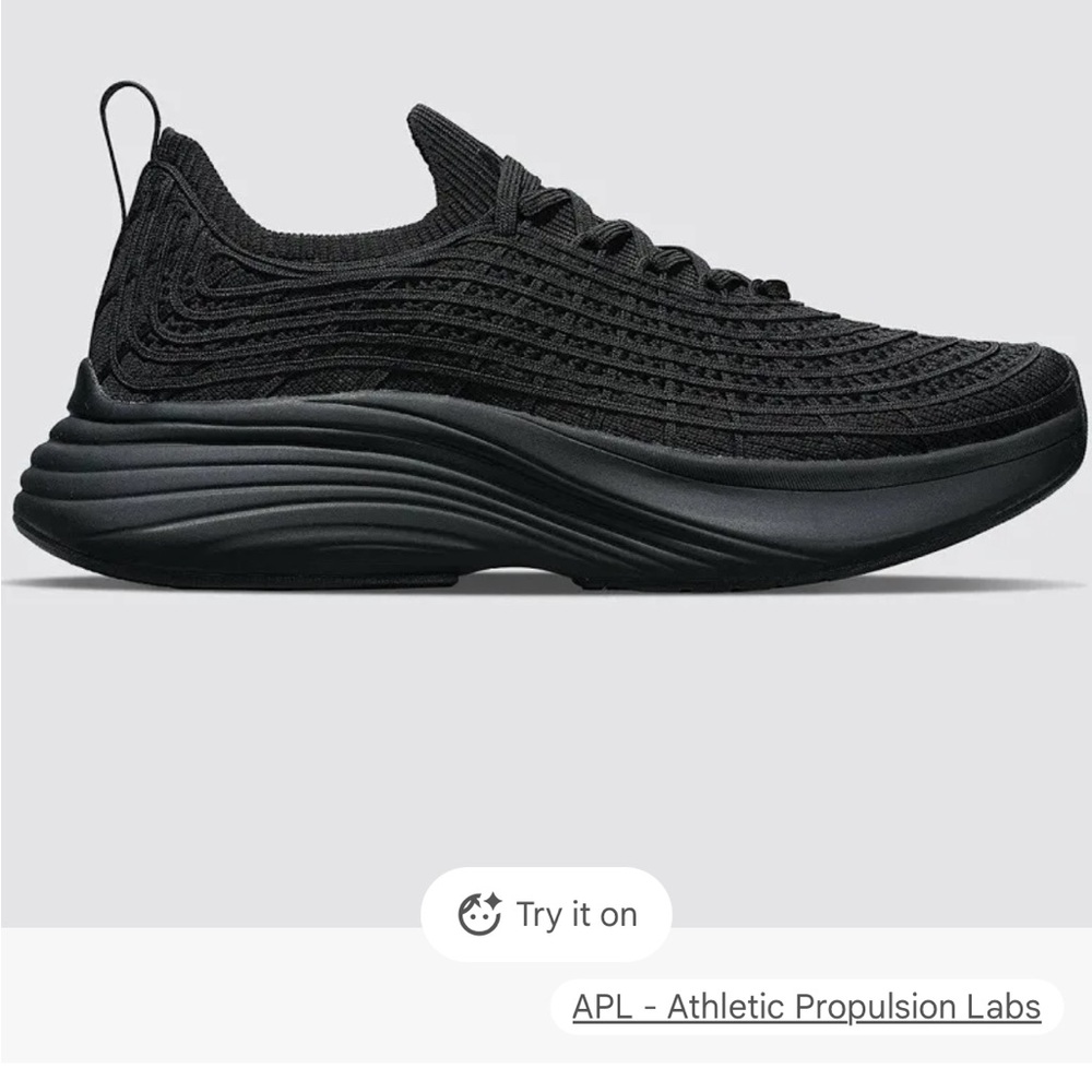 APL Women's Black Techloom zipline originally $350